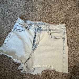 American Eagle Outfitters Light Wash Jean Shorts